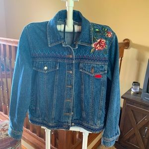Together(Spiegel) Embroidered, Bead Jeans Jacket